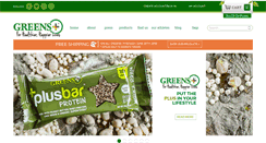 Desktop Screenshot of greensplus.com